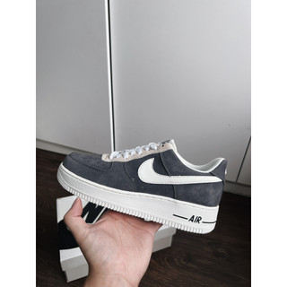 Giày thể thao sneaker AF1 xám da lộn