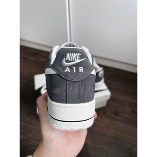 Giày thể thao sneaker AF1 xám da lộn