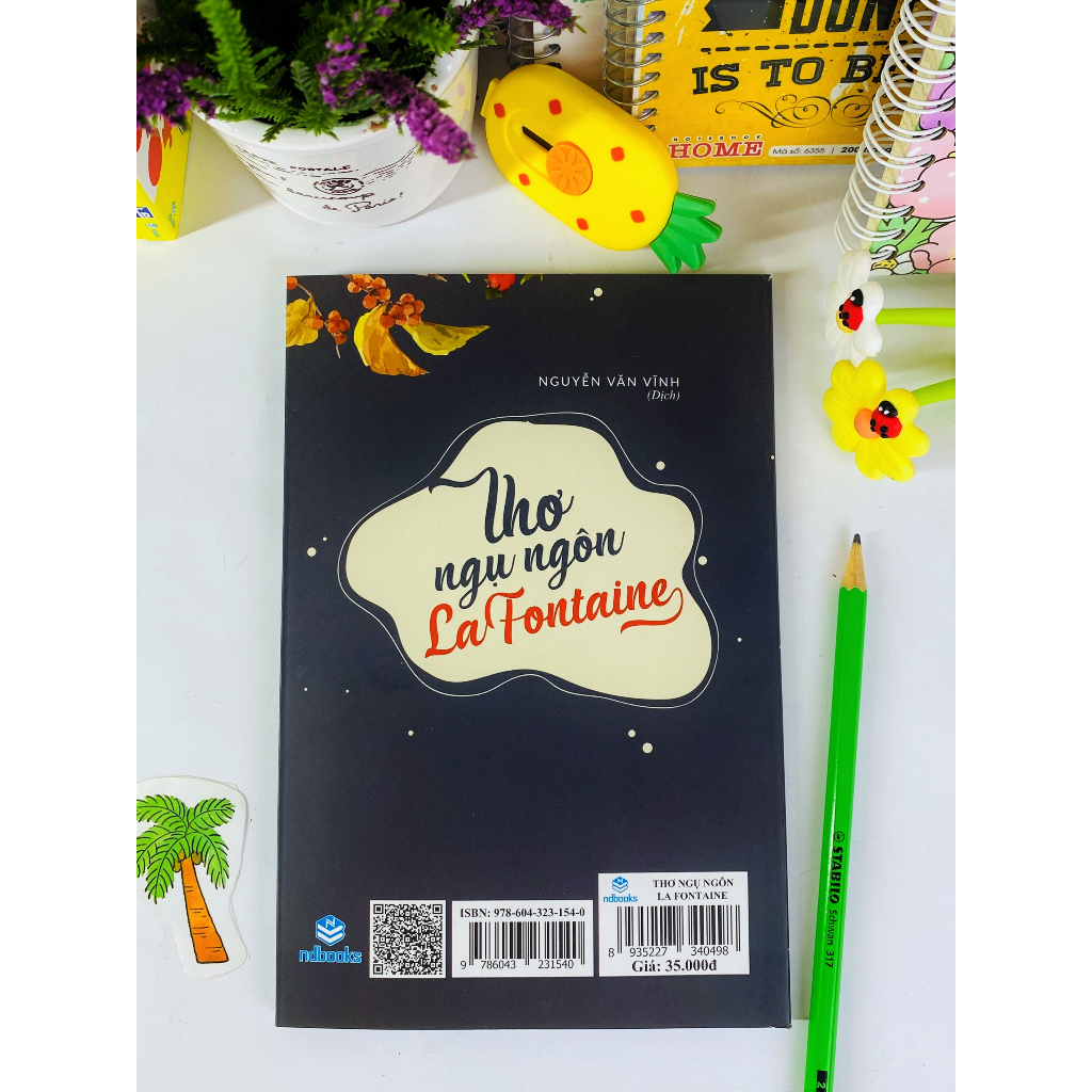 Sách - Thơ ngụ ngôn La fontaine