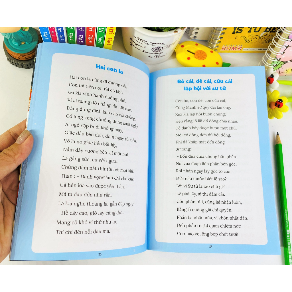 Sách - Thơ ngụ ngôn La fontaine