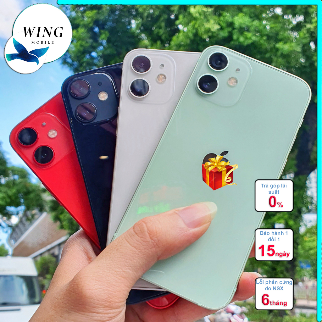 Điện thoại ɪᴘ 𝟷𝟸 ᴍɪɴɪ 64GB/128GB 2Sim siêu mới - Hàng 99%