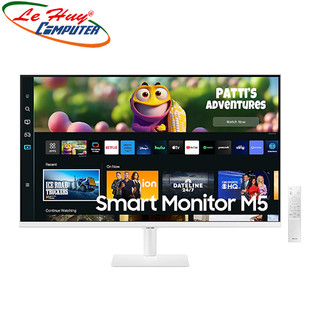 Màn hình thông minh samsung m5 ls32cm501eexxv 32inch fullhd 60hz 4ms va