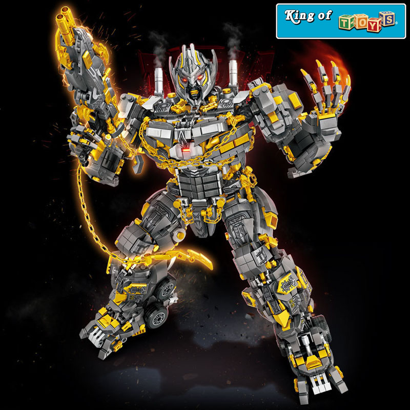 Đồ Chơi Lắp Ráp Mô Hình Robot Optimus Prime,Megatron,BumbleBee Trong Transformers No.9206-9211 Với 2750+ Mảnh Ghép