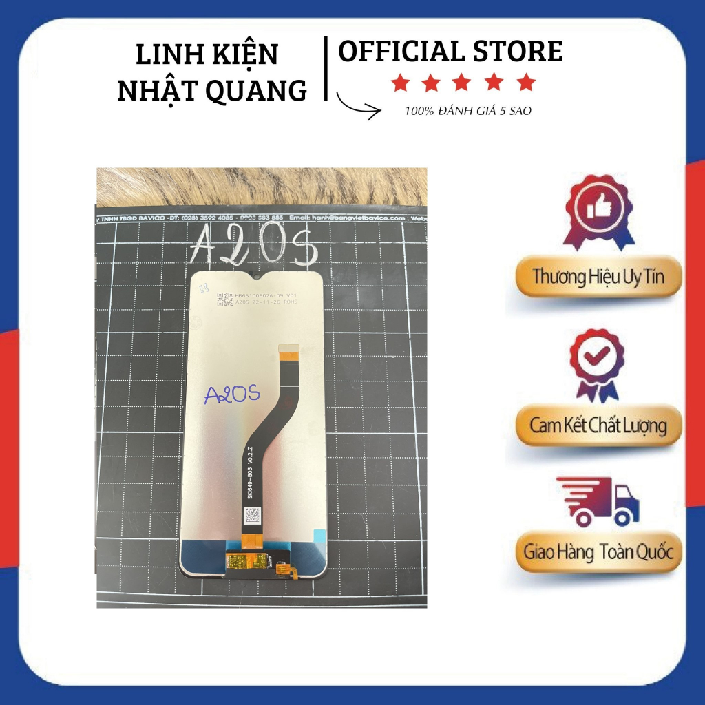 Màn hình samsung A20s new-SSA20S linh kiện