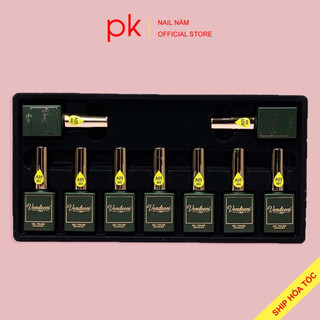 Set sơn gel Vendeeni 9 màu cao cấp - made in Japan chai 15ml tặng kèm bảng màu mcia