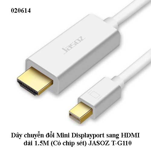 Dây chuyển đổi Displayport 4K sang HDMI dài 1.5M có chip JASOZ T-A230