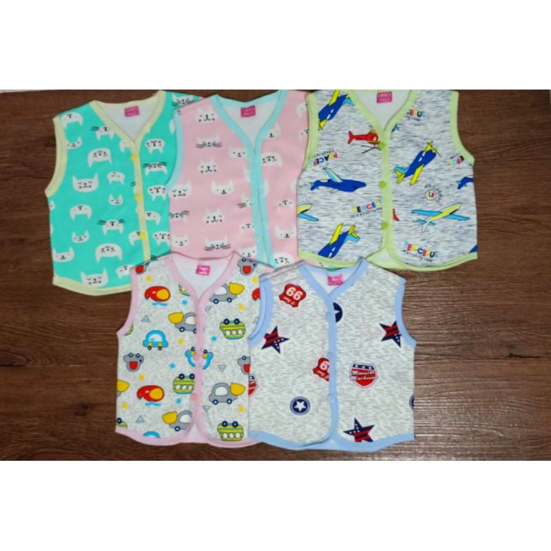 Áo Gile Nỉ Lông Cho Bé Trai và Bé Gái 5-14 kg