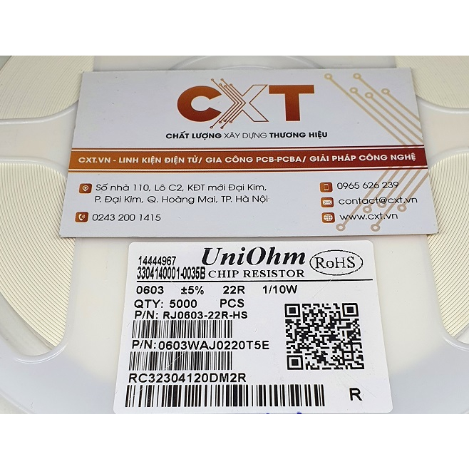 Điện trở 22R 0603 (5%) (50c)
