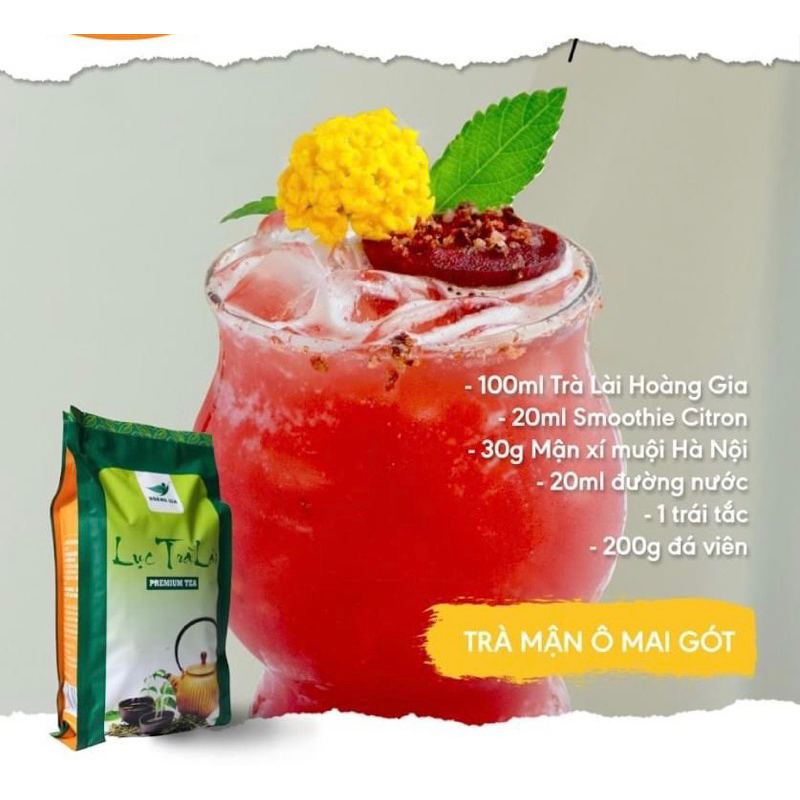 Lục Trà Lài Hoàng Gia - Pha trà trái cây cực ngon