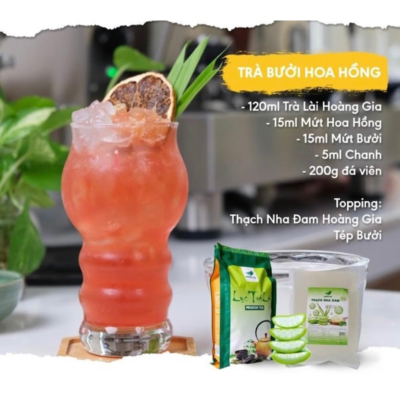 Lục Trà Lài Hoàng Gia - Pha trà trái cây cực ngon