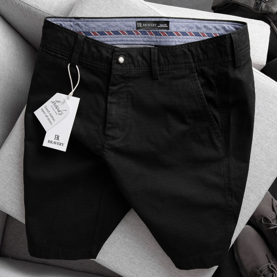 Quần short mềm mịn thoáng mát, form regular fit - Bravery