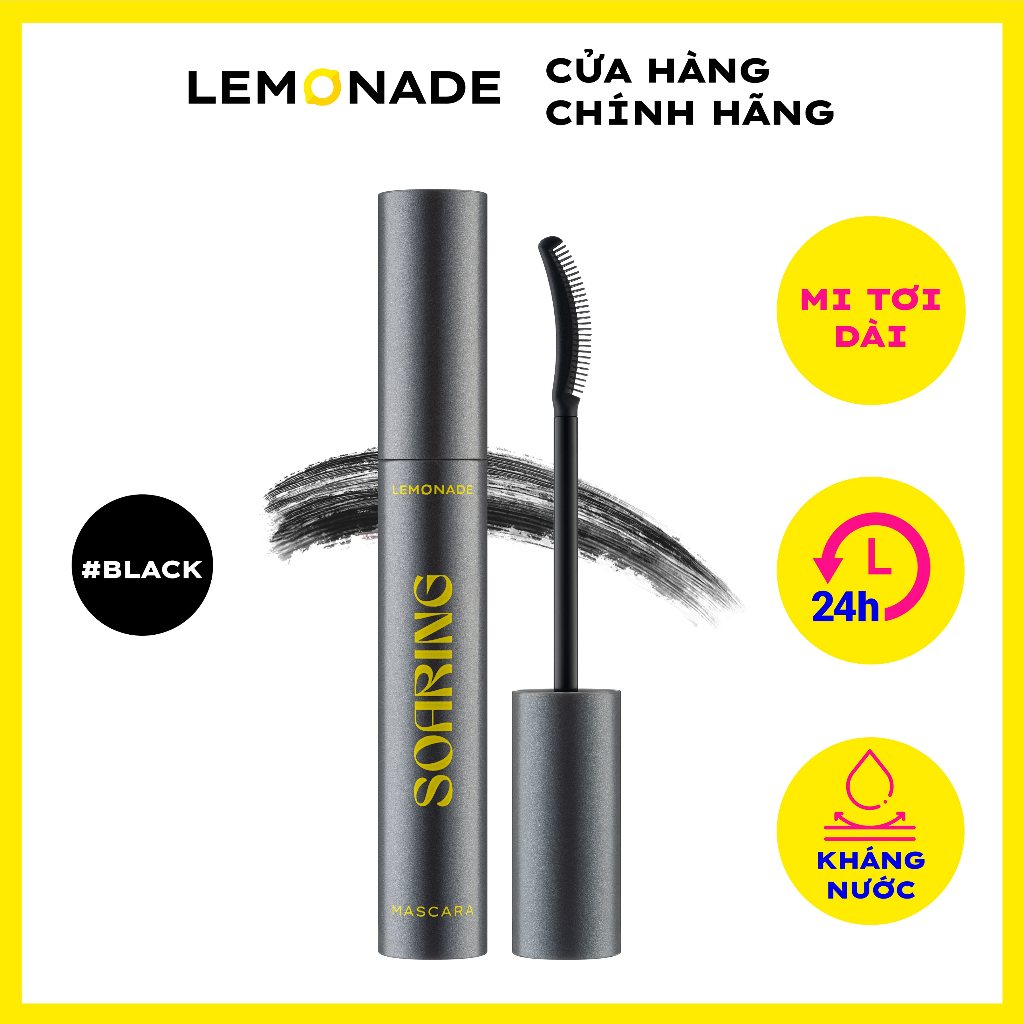 Chuốt mi tơi dài lâu trôi Lemonade Soaring Mascara 6ml