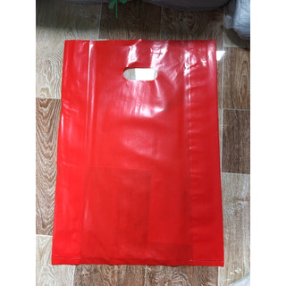 1 KG túi hột xoài trơn bóng dẻo màu đỏ,đủ size