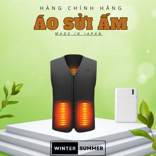 Áo Sưởi Ấm, Áo Sưởi Ấm Ghile Bản Dẹp,7 Vùng Nhiệt Mẫu Mới 2023 Ấm Nhất Hiện Nay, Thời Trang, Bảo Hành 6 Tháng