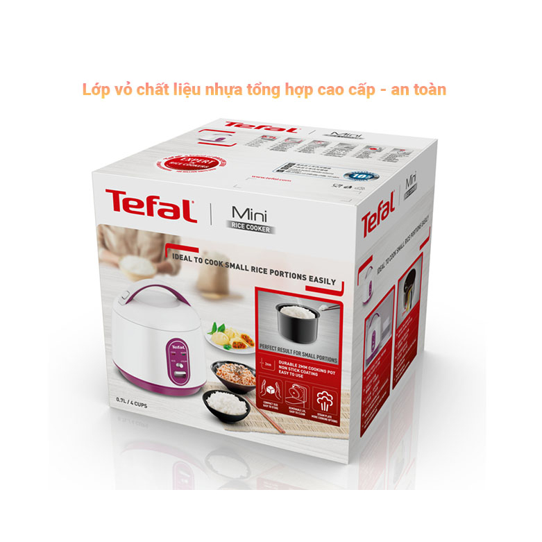 Nồi Cơm Điện Cơ Mini Tefal RK224168 - 0.7L, 300W - Hàng chính hãng