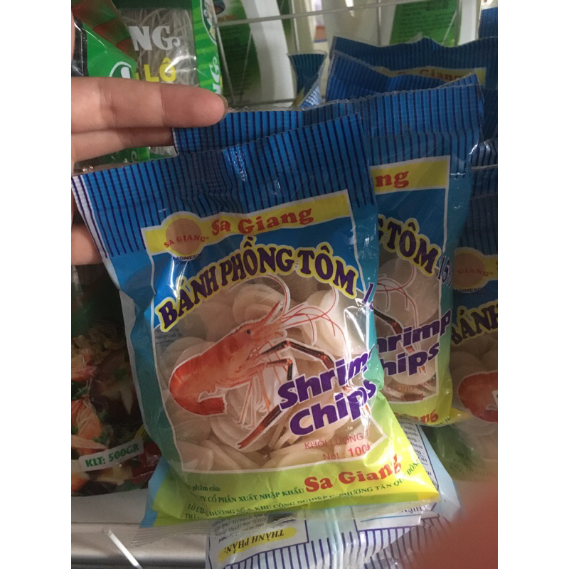 Bánh phồng tôm sa giang