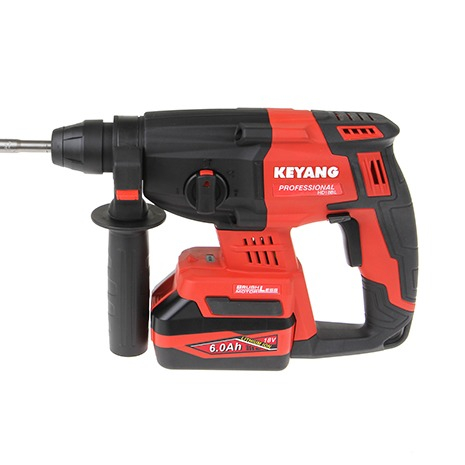 Máy khoan búa 3 chức năng pin KEYANG HD18BL, đường kính mũi khoan 20mm, motor không chổi than