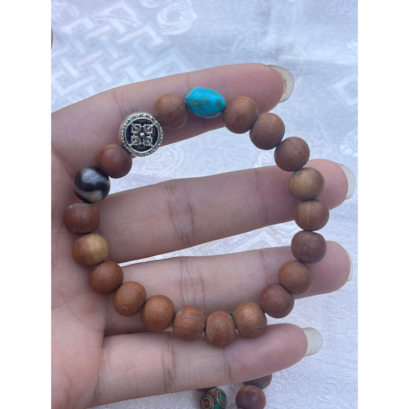 Vòng tay đàn hương trắng Ấn Độ