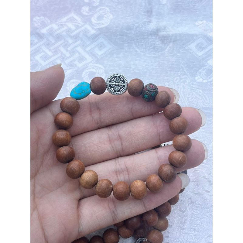 Vòng tay đàn hương trắng Ấn Độ