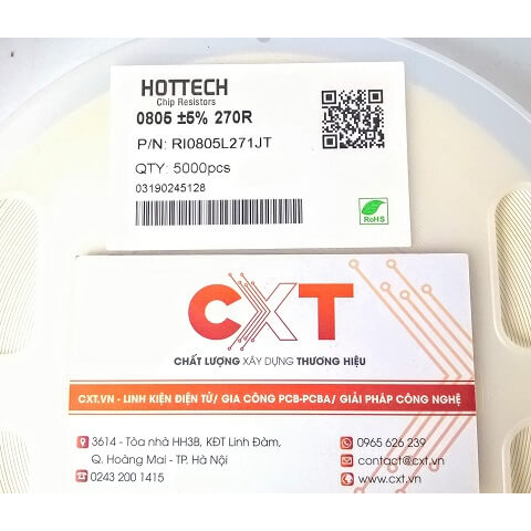 Điện trở 270R 0805 (5%) (50c)