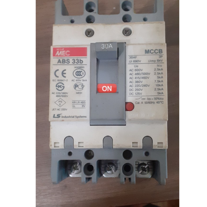 Aptomat khối 3 pha LS  MCCB 30A