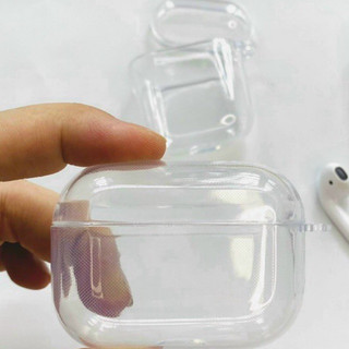 ốp silicon trong suốt tai nghe alpob 1/2 alpob pro loại dày tăngj kèm móc khoá
