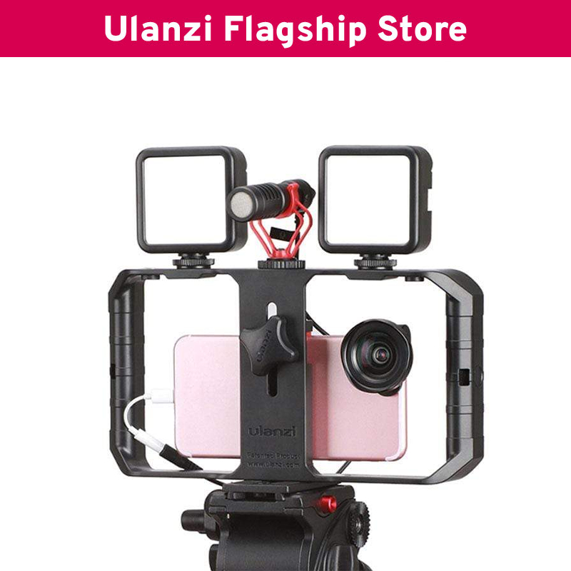 Ulanzi VL49 Đèn Led trợ sáng mini Studio phiên bản mới có tích hợp pin 2000Mah dùng cho điện thoại, máy ảnh