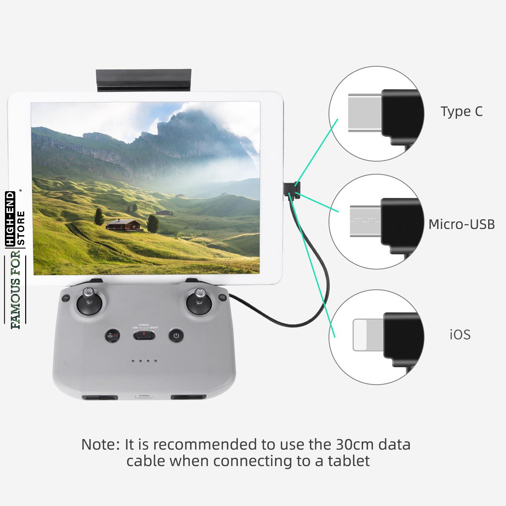 Dây Cáp USB Cho DJI MINI 3 Pro / DJI air 3 / MINI 2 / FPV / Pocket 2 / MAVIC air 2 / air 2S / 3 OSMO Pocket