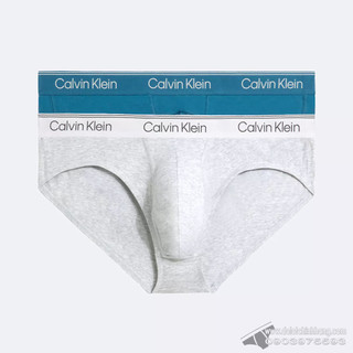 Quần lót nam Calvin Klein NB3543 Athletic Hip Brief 2-pack Midnght/Grey Heather