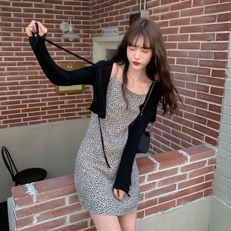 Áo croptop nữ set áo  kèm áo hai dây cho nữ phong cách tiểu thư dễ thương cột dây thun Borip co giãn 4 chiều | BigBuy360 - bigbuy360.vn