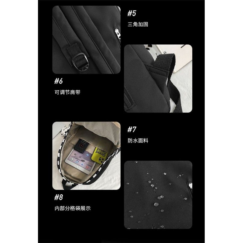 Balo Caro Đi Học, Du Lịch Cặp Sách Thời Trang Nam/ Nữ Chống Nước