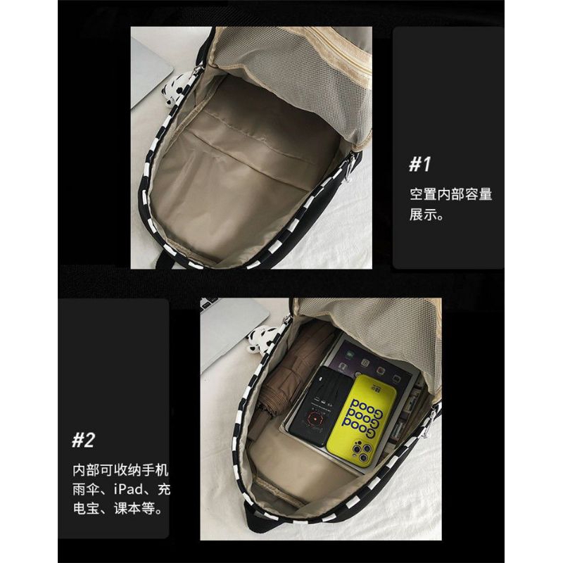 Balo Caro Đi Học, Du Lịch Cặp Sách Thời Trang Nam/ Nữ Chống Nước