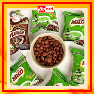 Snack bỏng milo, ngũ cốc viên cacao Milo Thái Lan gói 15g đồ ăn vặt Mymart