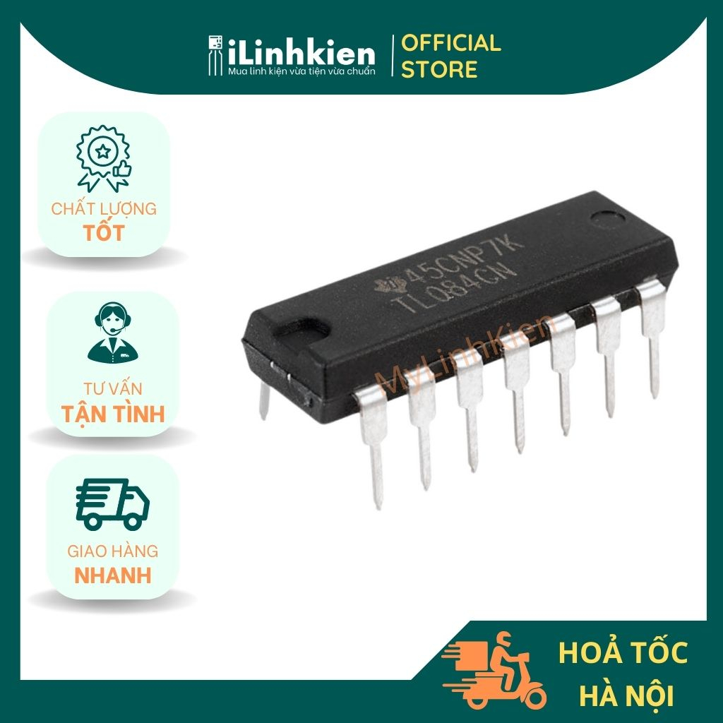 TL084 TL084CN chính hãng TI chất lượng cao.