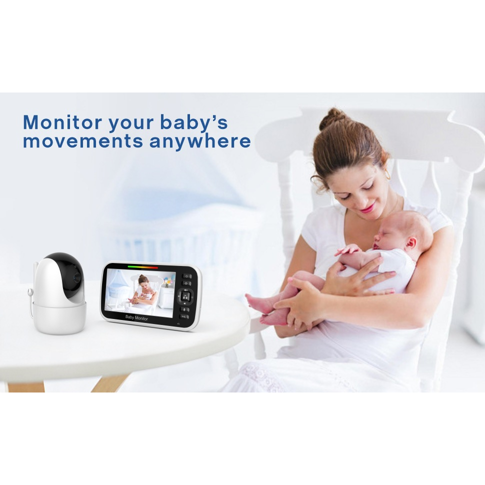 Máy báo khóc Corky Baby không dây không wifi với độ phân giải cao âm thanh nét mbk603
