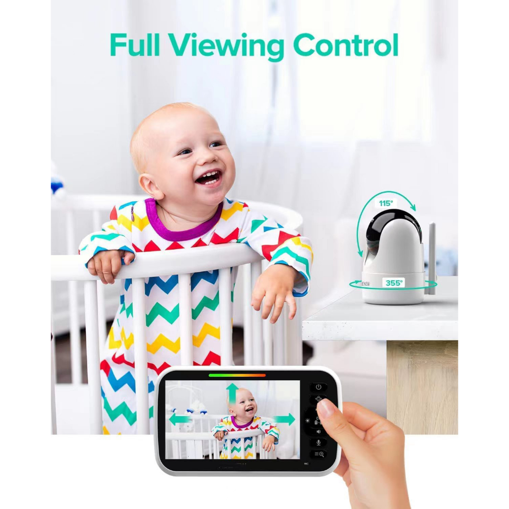 Máy báo khóc Corky Baby không dây không wifi với độ phân giải cao âm thanh nét mbk603