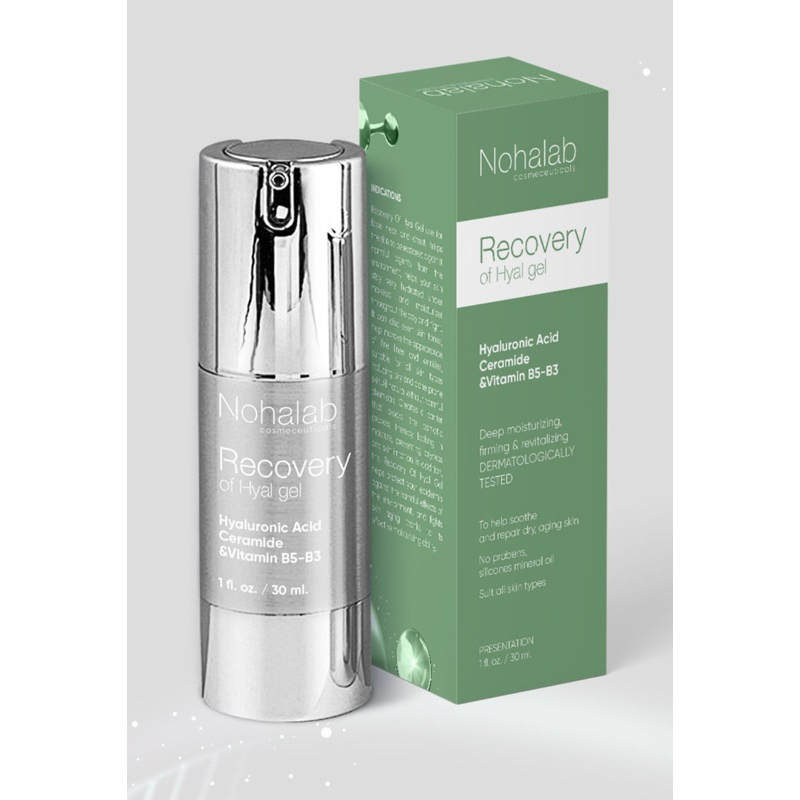Tinh chất Nohalab Recovery of Hyal Gel phục hồi dưỡng ẩm chuyên sâu
