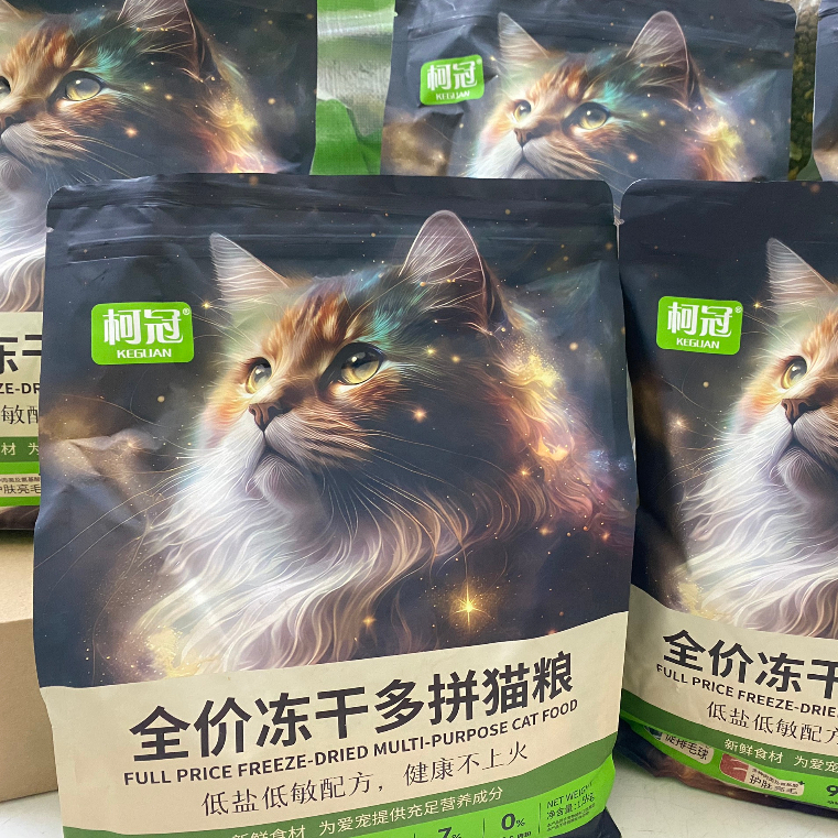 Thức ăn hạt GV trộn siêu cấp cho mèo - Mix 9 loại thịt sấy