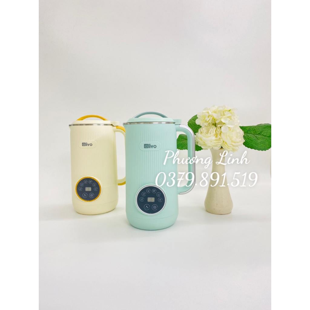 Máy Làm Sữa Hạt, Máy Xay Nấu Đa Năng OLIVO CB400 - Hàng chính hãng - Bảo hành 24 tháng