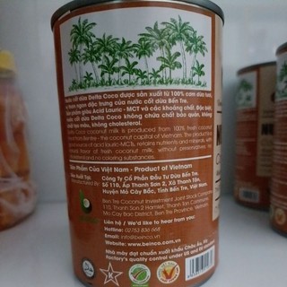 Nước cốt dừa Delta Coco 400ml