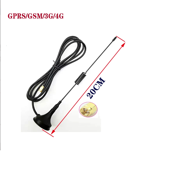 Anten GPRS GSM 3G 4G 6dbi Đầu SMA Đực