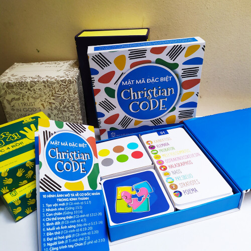 Bộ đồ chơi boardgame Cơ Đốc Mật mã Đặc Biệt - Christian Code