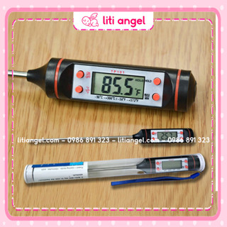 Nhiệt kế điện tử đa năng đo nước pha sữa, nấu ăn, đo nước tắm cho bé tp101