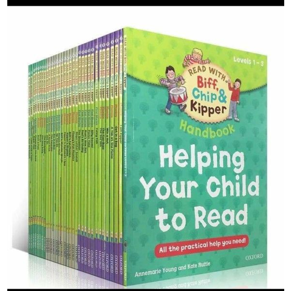 Sách - Reading with Biff, Chip & Kipper Hand book Helping Your child to read