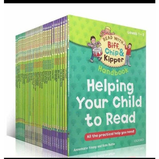 Sách - Reading with Biff, Chip & Kipper Hand book Helping Your child to read