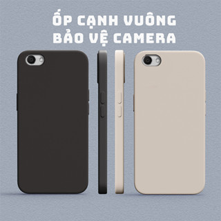 Ốp Lưng Điện Thoại cạnh vuông cho iPhone 6/6S - 6/7 Plus - 7/8SE - 7/8 Plus | ỐP TPU TRƠN BẢO VỆ CAM TOÀN DIỆN