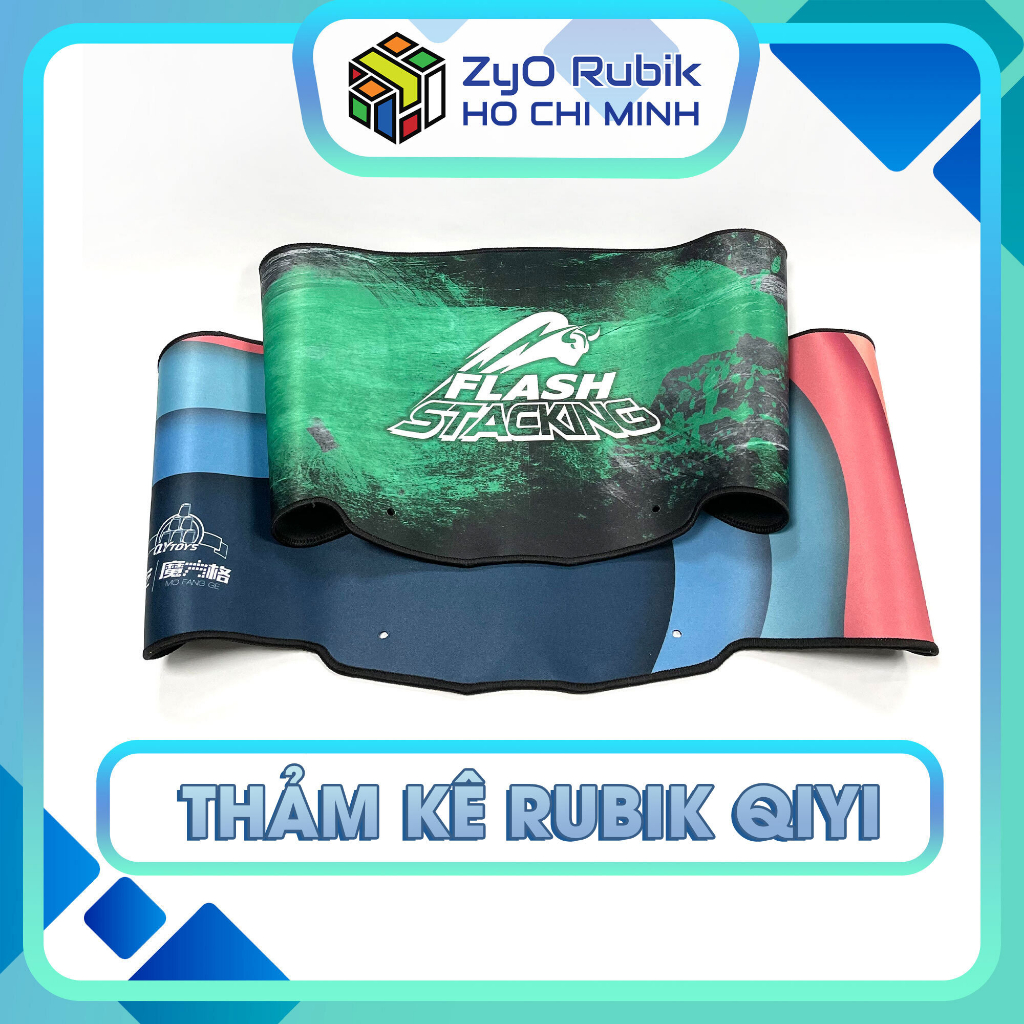Thảm Rubik Qiyi Mat - Lót Chuột Cao Su Chống Trượt - Zyo Rubik Hồ Chí Minh