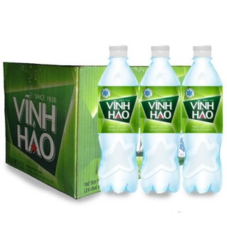 Nước khoáng Vĩnh Hảo có gaz tự nhiên