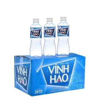  Nước khoáng Vĩnh Hảo không gaz chai 500ml 
