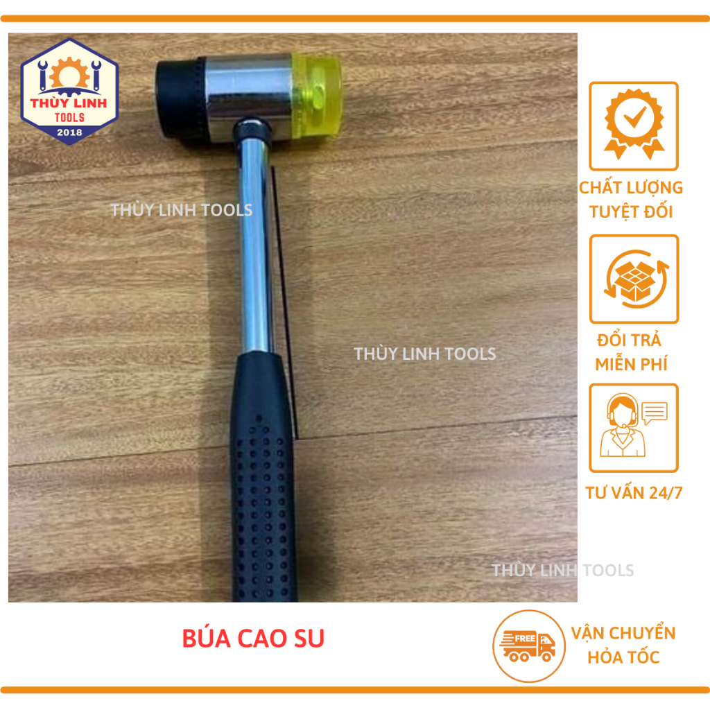 Búa Cao Su 2 Đầu.Dụng Cụ Sửa Chữa THÙY LINH TOOLS